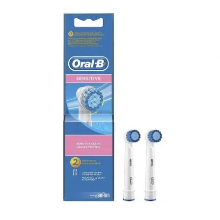 Braun Cabezales de Recambio Oral-B Sensitive, Pack de 2 unidades Braun Cabezales de Recambio Oral-B Sensitive, Pack de 2 unidades